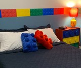 LEGO Building Brick Pillows
