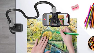 Gooseneck Hands-Free Phone Holder for Bed & Household Gooseneck Hands-Free Phone Holder for Bed & Household