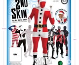 Second Skin Santa Bodysuit