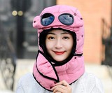 Full Face Trapper Hat with Goggles