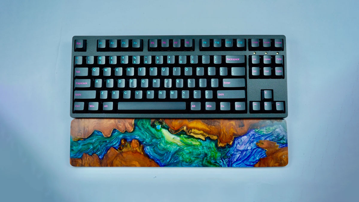 BreakWooden Wood & Resin Keyboard Wrist Rests BreakWooden Wood & Resin Keyboard Wrist Rests