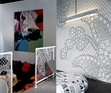 Lace Fence in Bedroom
