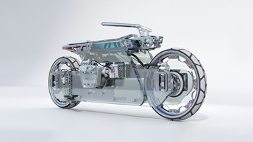 Nu'Clear Bulletproof Glass Concept Motorcycle Nu'Clear Bulletproof Glass Concept Motorcycle