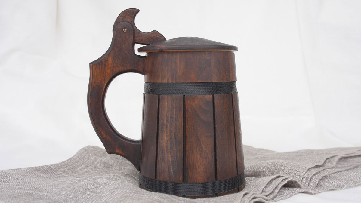 Handmade Wooden Beer Mugs Handmade Wooden Beer Mugs