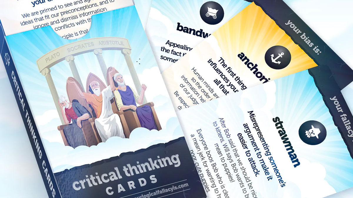 Critical Thinking Cards Deck Critical Thinking Cards Deck