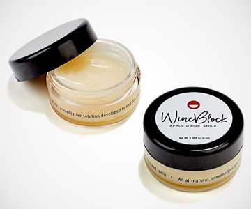 WineBlock Red Wine Stain Preventing Lip & Teeth Balm WineBlock Red Wine Stain Preventing Lip & Teeth Balm