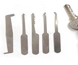 Cutaway Practice Padlock & Lock Pick Set