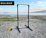 Bullbar Freestanding, Folding Pull-Up Bar