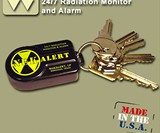 NukAlert Keychain Nuclear Radiation Detector & Monitor