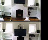 MantelMount Off-the-Wall TV Mount