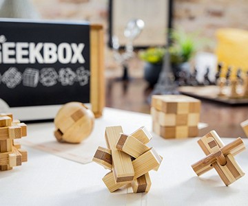 The Geek Box Wooden Puzzle