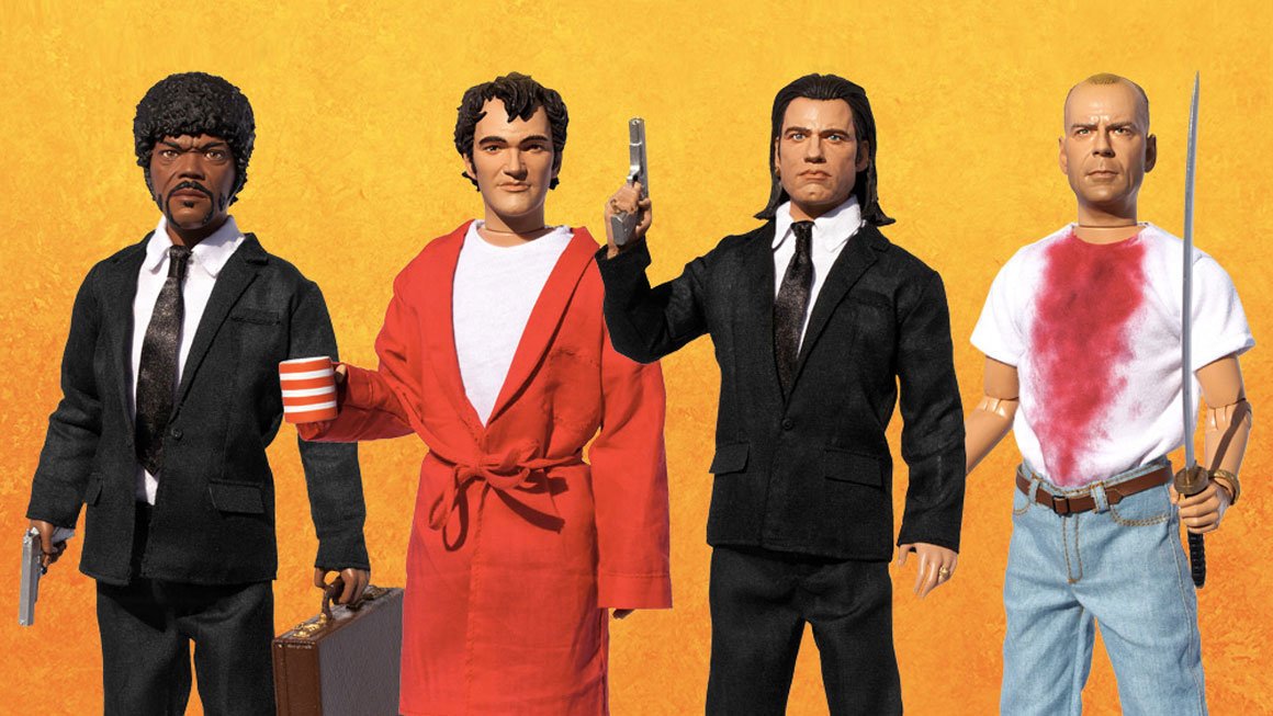 Pulp Fiction Explicit Talking Action Figures Pulp Fiction Explicit Talking Action Figures