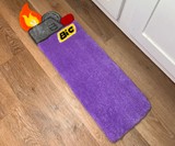 BIC Lighter Rug