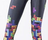 Tetris Leggings Close-up