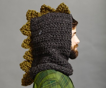 Men's Dino Hood Men's Dino Hood