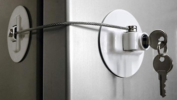 Refrigerator Door Lock Refrigerator Door Lock