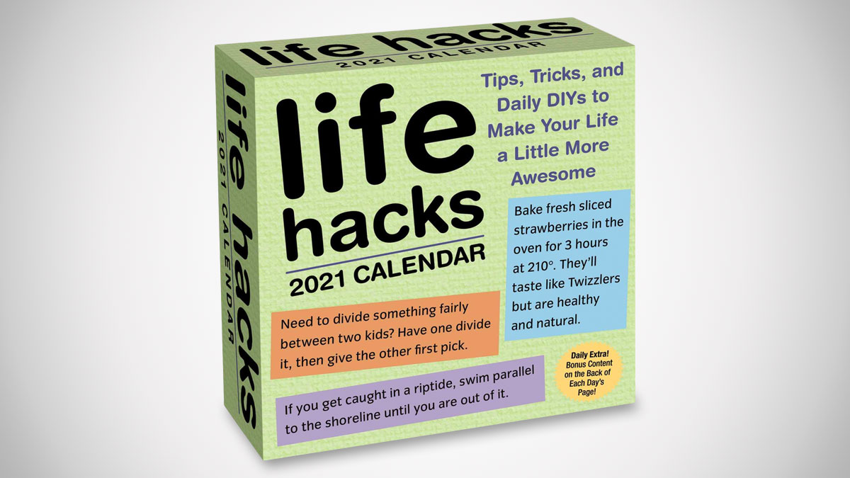 Life Hacks 2021 Day-to-Day Calendar Life Hacks 2021 Day-to-Day Calendar