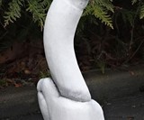 Cement Penis Garden Statue (NSFW)