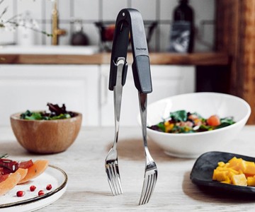 Anytongs - Turn Any Eating Utensils into Tongs