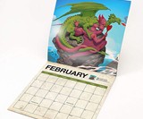 2019 Dragon Sex Wall Calendar