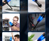 OPOLAR 2-in-1 Cordless Air Duster & Vacuum