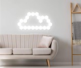 Modular, Touch-Sensitive Hexagonal Wall Lights