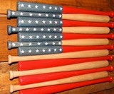 Baseball Bat American Flag