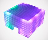 Inflatable LED Air Cube Tent