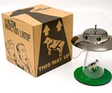 Alien Abduction Lamp and Packaging