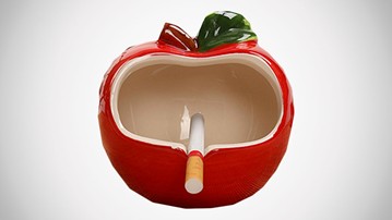 Apple Ashtray Apple Ashtray