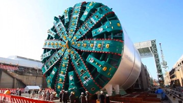 Bertha the Tunnel-Boring Machine