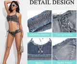 Denim Bikinis