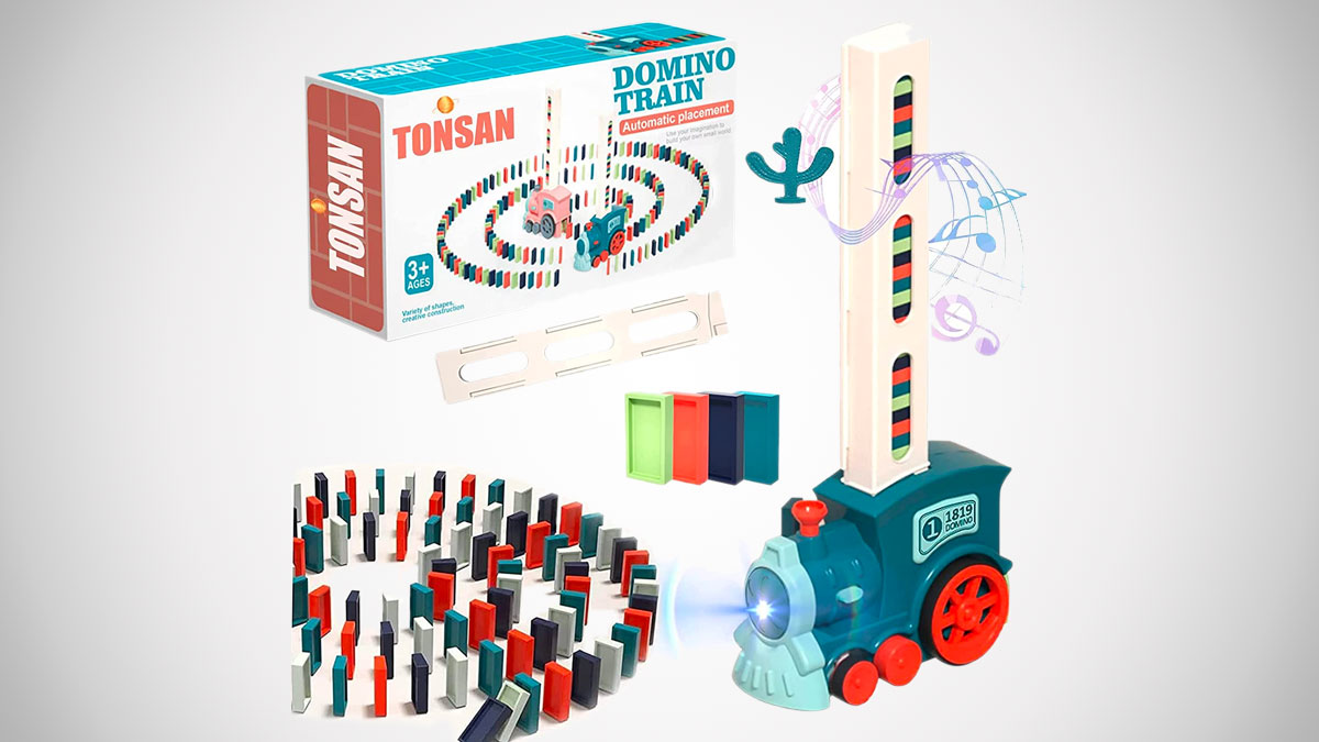 Automatic Domino Train Set