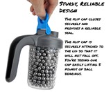 Mason Jar Flip Cap Lid with Handle