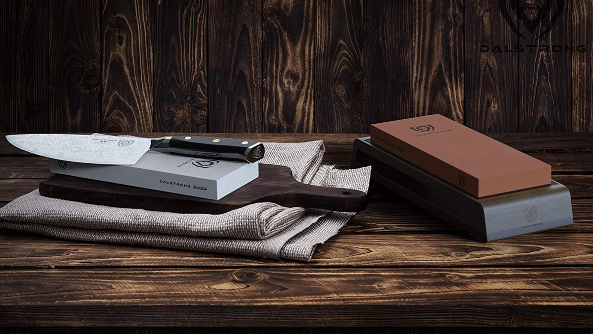 Dalstrong Whetstone Knife Sharpening Kit Dalstrong Whetstone Knife Sharpening Kit
