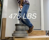 Hold-Tight Jamb-Mounted Mini Handrail