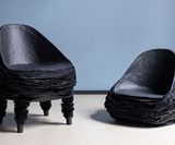Vadim Kibardin Paper Furniture - Black Collection