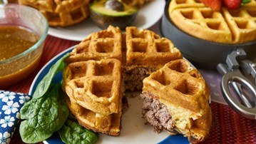 Wonderffle Stuffed Waffle Iron Wonderffle Stuffed Waffle Iron