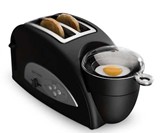 Two Slice Toaster And Egg Poacher