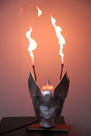 Flaming Thor Helmet Flaming Thor Helmet