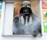 Darth Vader with LED Lightsaber Ice Pop Maker