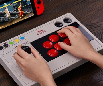8BitDo Arcade Stick for Nintendo Switch & Windows 8BitDo Arcade Stick for Nintendo Switch & Windows