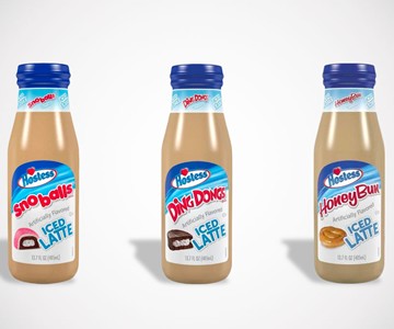 Hostess Snack Cakes Bottled Iced Lattes Hostess Snack Cakes Bottled Iced Lattes