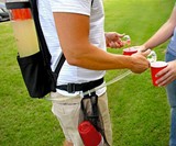 Triple Beverage Dispenser Backpack