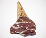 Dropped Ice Cream Cone Bean Bag Chairs
