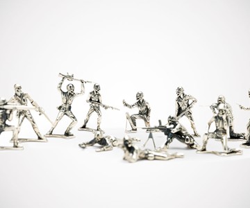 Silver Army Men Silver Army Men