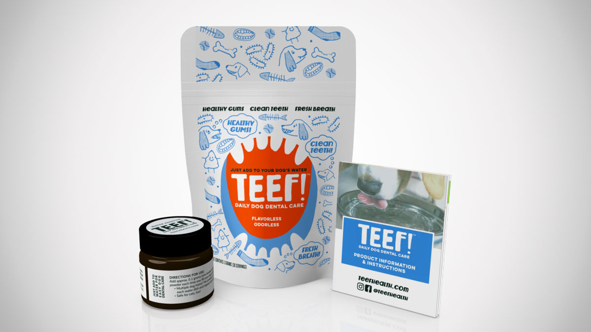 TEEF! - Drinkable Dog Dental Health TEEF! - Drinkable Dog Dental Health