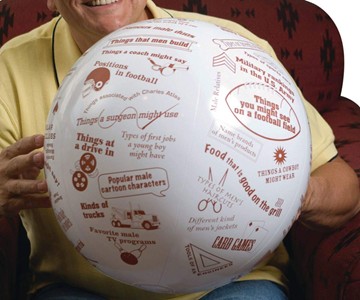 Toss 'n Talk-About Men Stuff Ball Toss 'n Talk-About Men Stuff Ball