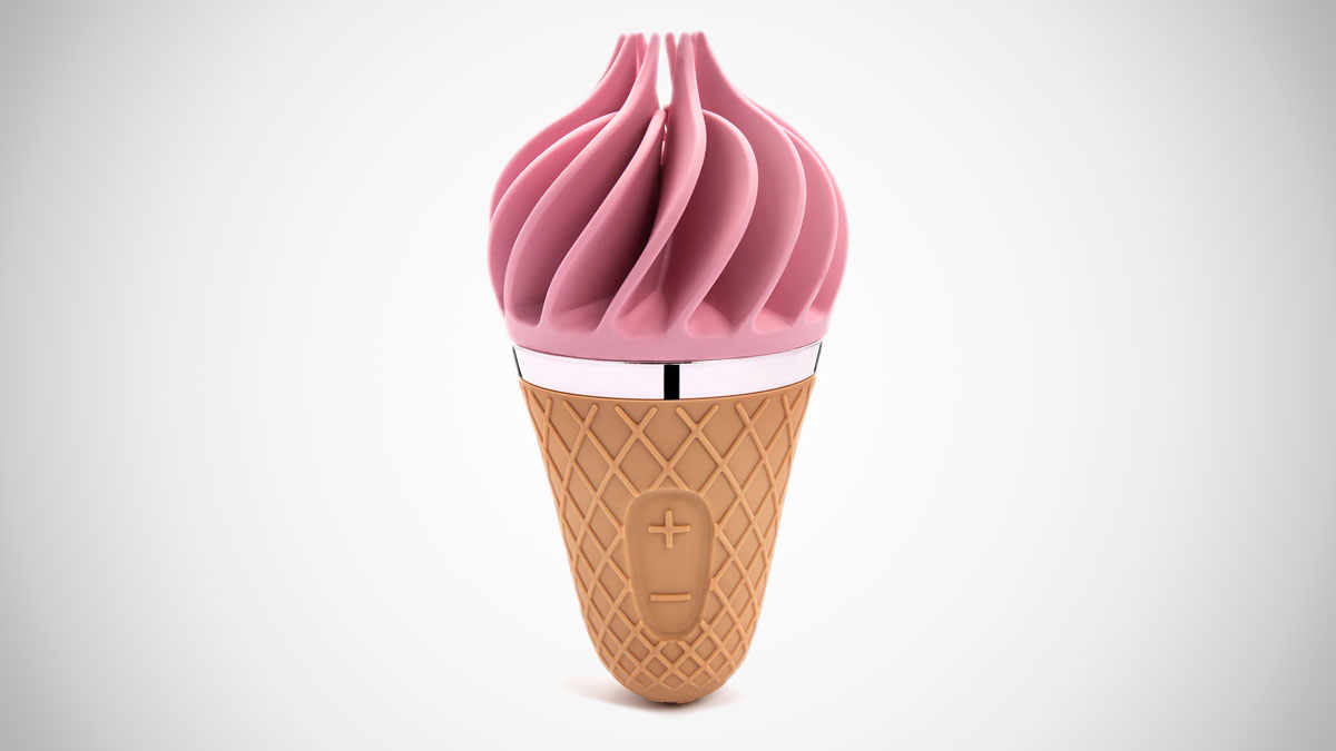 Sweet Treat Spinning Ice Cream Cone Sex Toy Sweet Treat Spinning Ice Cream Cone Sex Toy