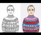 Bill Murray Coloring Book